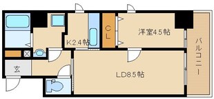 プラチナコート2の物件間取画像